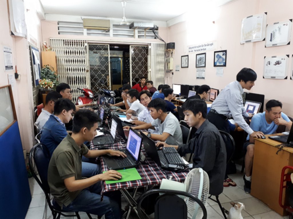 Bộ sưu tập lớp học revit tại BIM-Revit NPD 2018